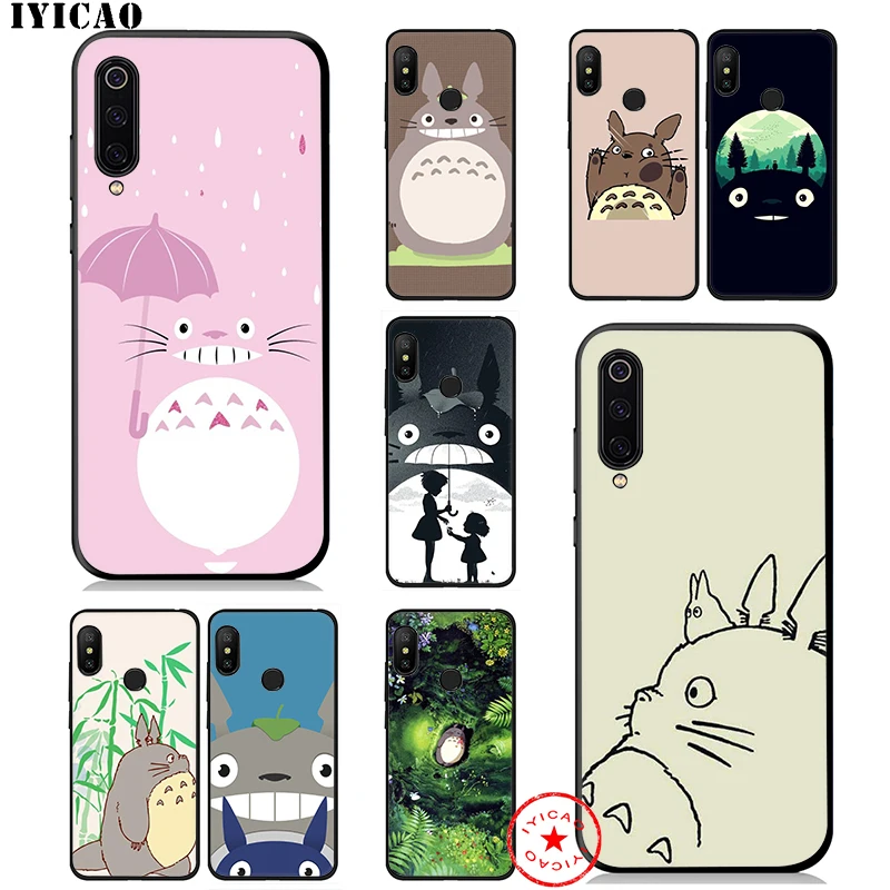 IYICAO My Neighbor Totoro Soft Case for Xiaomi Mi 10 A3 A2 Lite A1 CC9 CC9E 9T 9 8 6 SE Pro F1 Max 3 5X 6X MiA1 MiA2 |