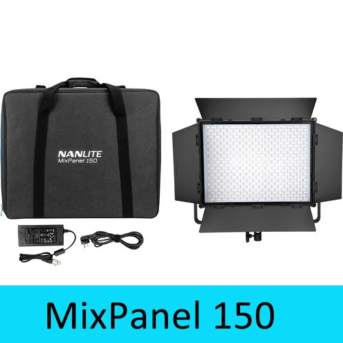 150w Nanlite микс панель 60 Вт/150 Вт 2700-7500 к RGB непрерывное видео мягкий светодиодный панельный светильник App/DMX/2,4G контроль затемнения с 10 цветовым эффектом - Цвет: 150w