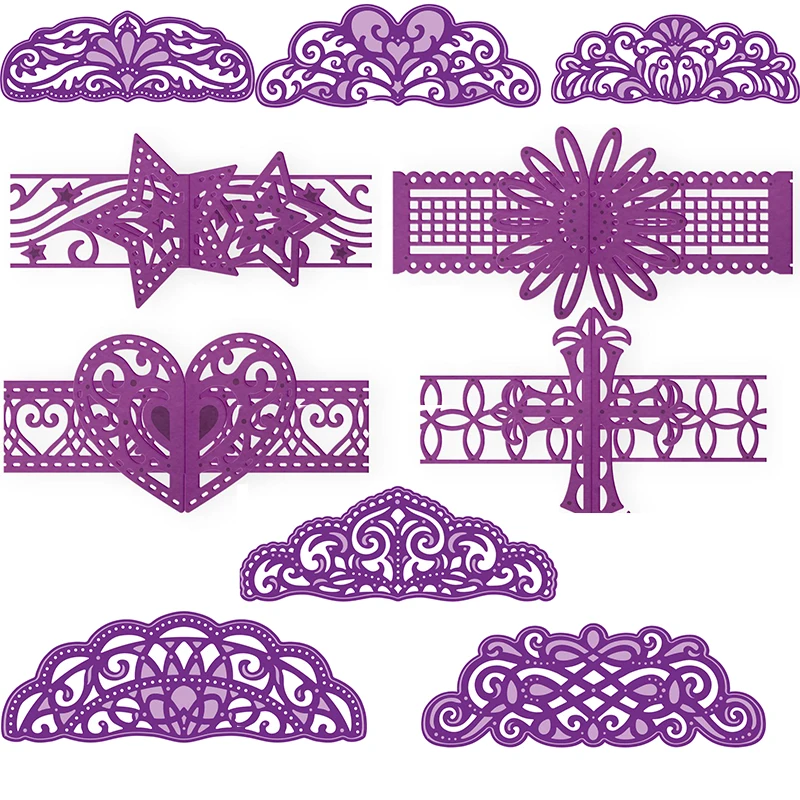 

Lace Frame MetalCutting Dies For Wedding Birthday Invitation Card Scrapbooking Craft Embossing Cutting Dies 2019