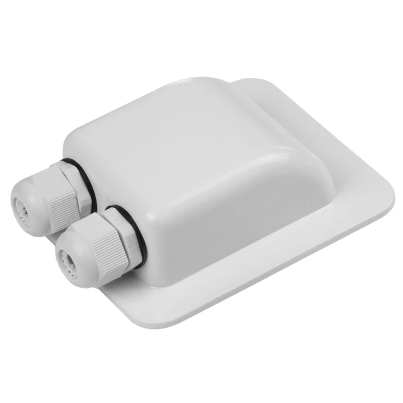 

New Abs Solar Double Cable Entry Gland For All Cable Types Junction Box For Rv Solar Panel