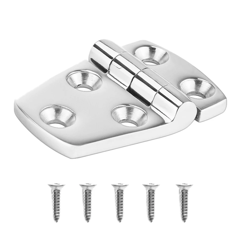 316 Stainless Steel Cabinet Door Hinge Hardware for Boat Marine RV Home