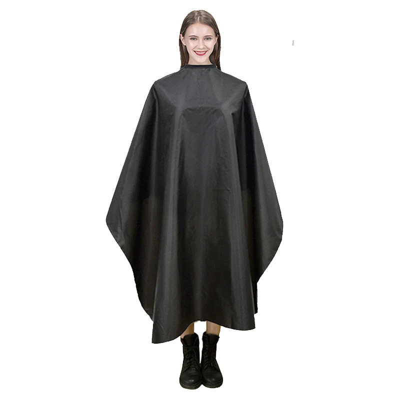 Button collar Haircut Cloth Hairdressing Anti-Static Salon Gown Apron Capes Barber Supplies haircut cape hairdressing cape beauty salon apron hairdressing collar hairdressing bibs