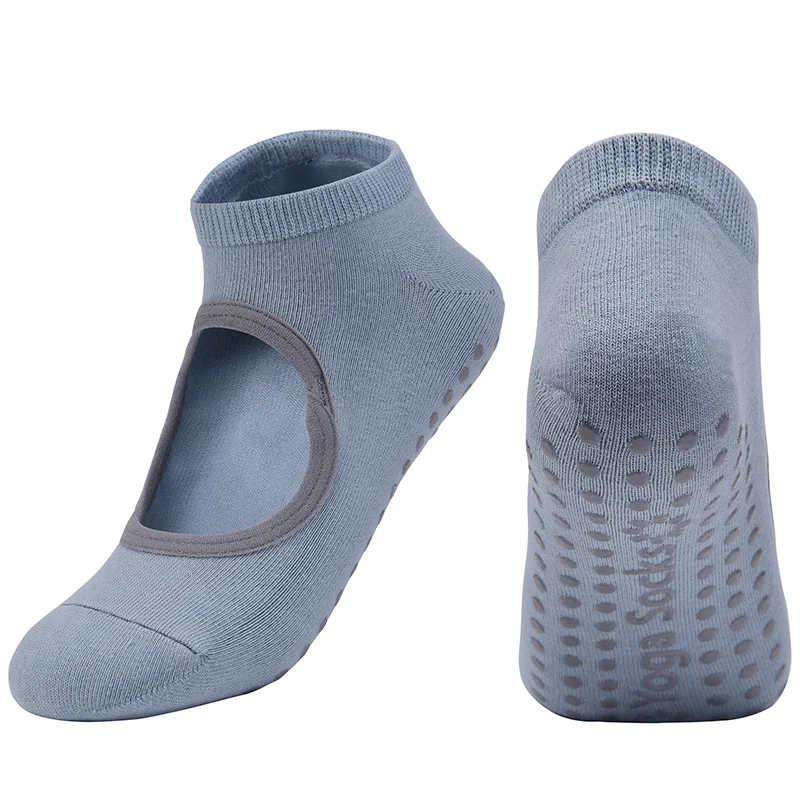 1 pair2 Лидер продаж; дышащие женские нескользящие носки для йоги и танцев; нескользящие носки для пилатеса; Нескользящие силиконовые Тапочки - Цвет: 1 pair2