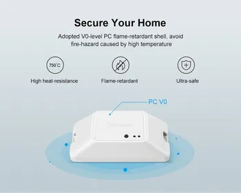 

SONOFF BASICZBR3 Zigbee DIY Smart Switch Wireless Remote Control Module Switches Works With Alexa SmartThings Hub For Smart Home