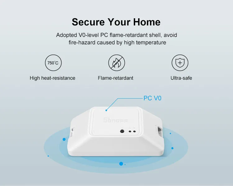 Умный выключатель SONOFF BASICZBR3 Zigbee Беспроводной Выключатель с дистанционным