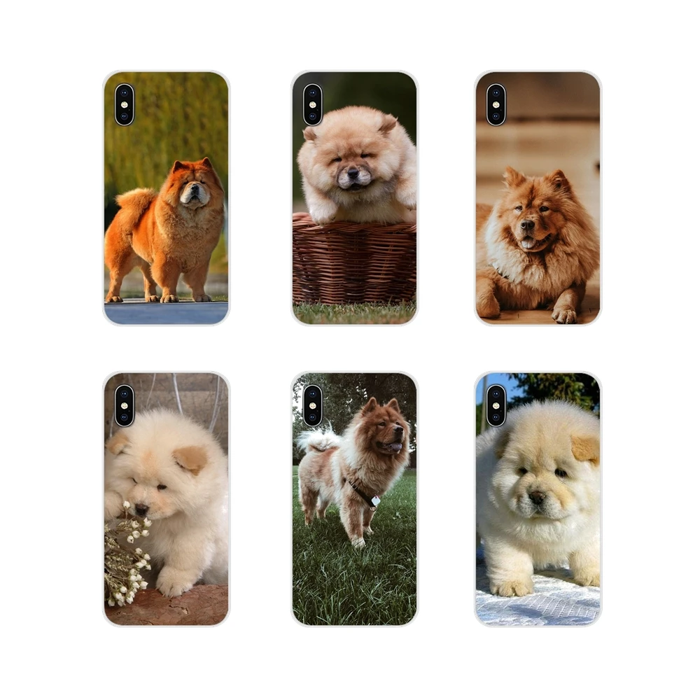 Transparent Soft Bag Case Chow dog puppy animal Poster For Huawei Honor 4C 5C 6X 7 7A 7C 8 9 10 8C 8S 8X 9X 10I 20 Lite Pro | Мобильные