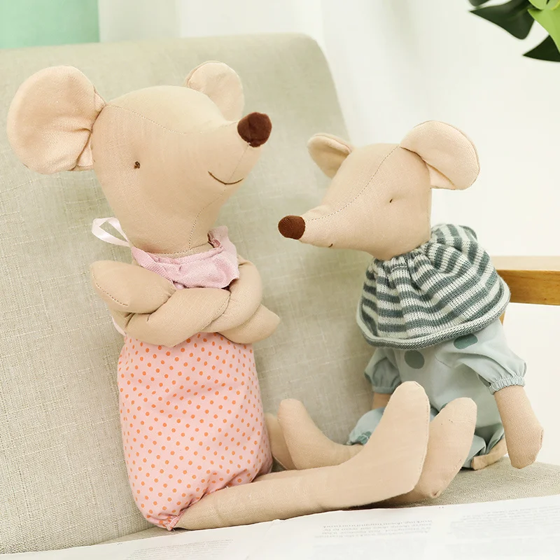 귀여운 마우스 봉제 인형 동물 봉제 장난감, 부드러운 마우스 인형, 잠자는 장난감 천, 생일 선물