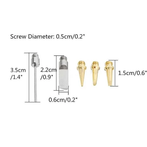 Soldering Iron Heads,Hs1115K 5 In 1 Pro Butane Gas Soldering Iron Kit Welding Set Torch Pen Tools