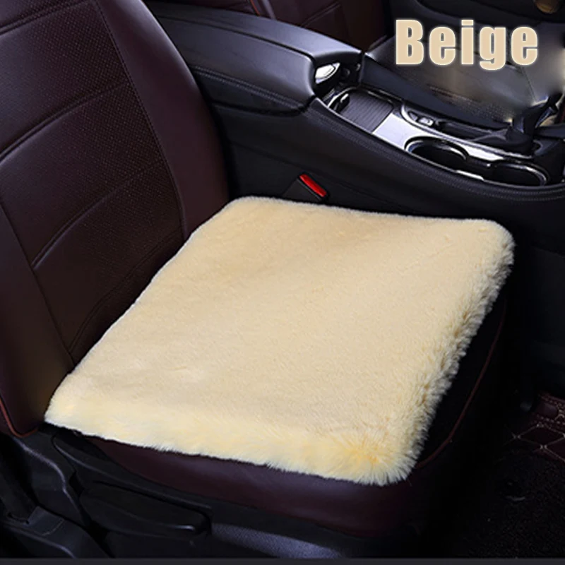 

Back Car Seat Cover Faux Fur Universal Size For More Car Artificial Sheepskin Cushion Cover Auto Interior Accessories