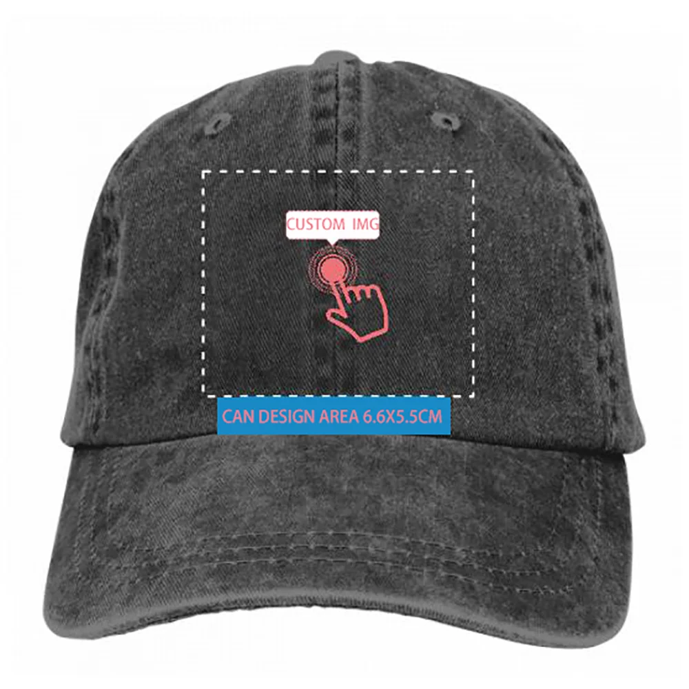 United States Space Force Unisex Jeans Hat Sports Baseball Cap Adjustable Denim Hat