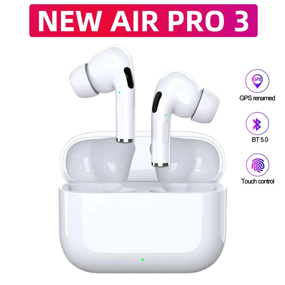 Auriculares tws inalámbricos por Bluetooth, cascos deportivos de música HiFi para videojuegos, para teléfonos IOS y Android, pro 3
