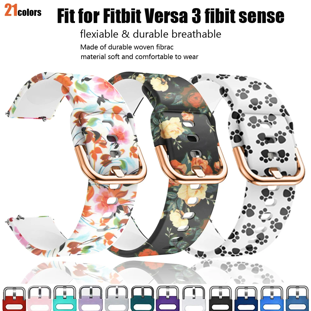 Cinturino Per Fitbit Versa 4 3 Sense Smart Watch Bracciali Cinturini Regolabili Per Fitbit Versa 3 Accessori Per Cinturini Regolabili
