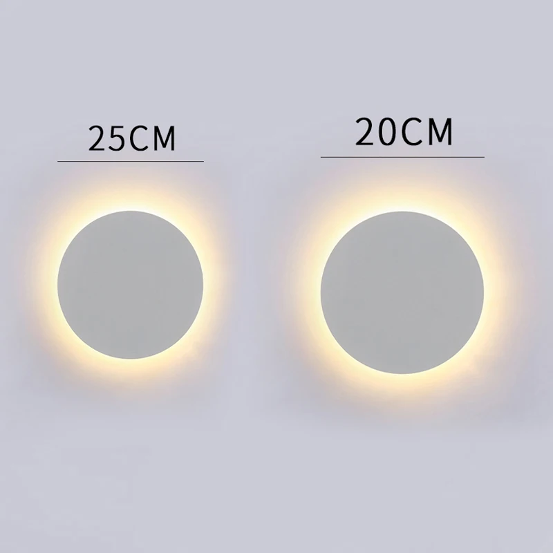 Светодиодная настенная лампа настенный светильник в скандинавском стиле для