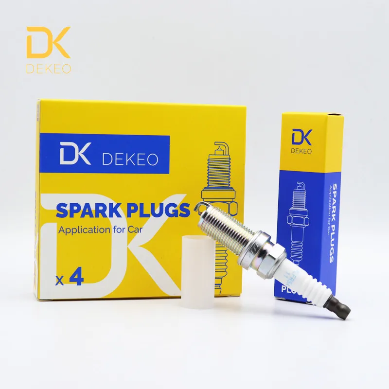 DEKEO иридиевая Свеча зажигания для CITROEN C5 C6 C8 FIAT Ulysse INFINITI FX35 FX45 M45 QX4 LANCIA Phedra PLFR5A-11 4 предмета в комплекте