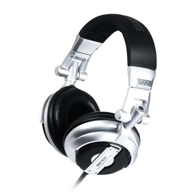 SENICC ST 80 Professional Stereo Studio Monitor Headphone 3 5mm 6 3mm Jack DJ Headphone 2 5m Extension Cord Gamer Headset for DJ