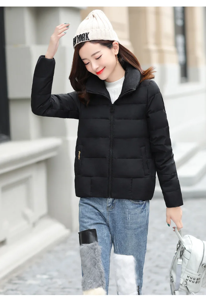 Genuine Product down Jacket Women's Winter New Style Brand Fashion WOMEN'S Dress Korean-style Slim Fit Short Warm Coat