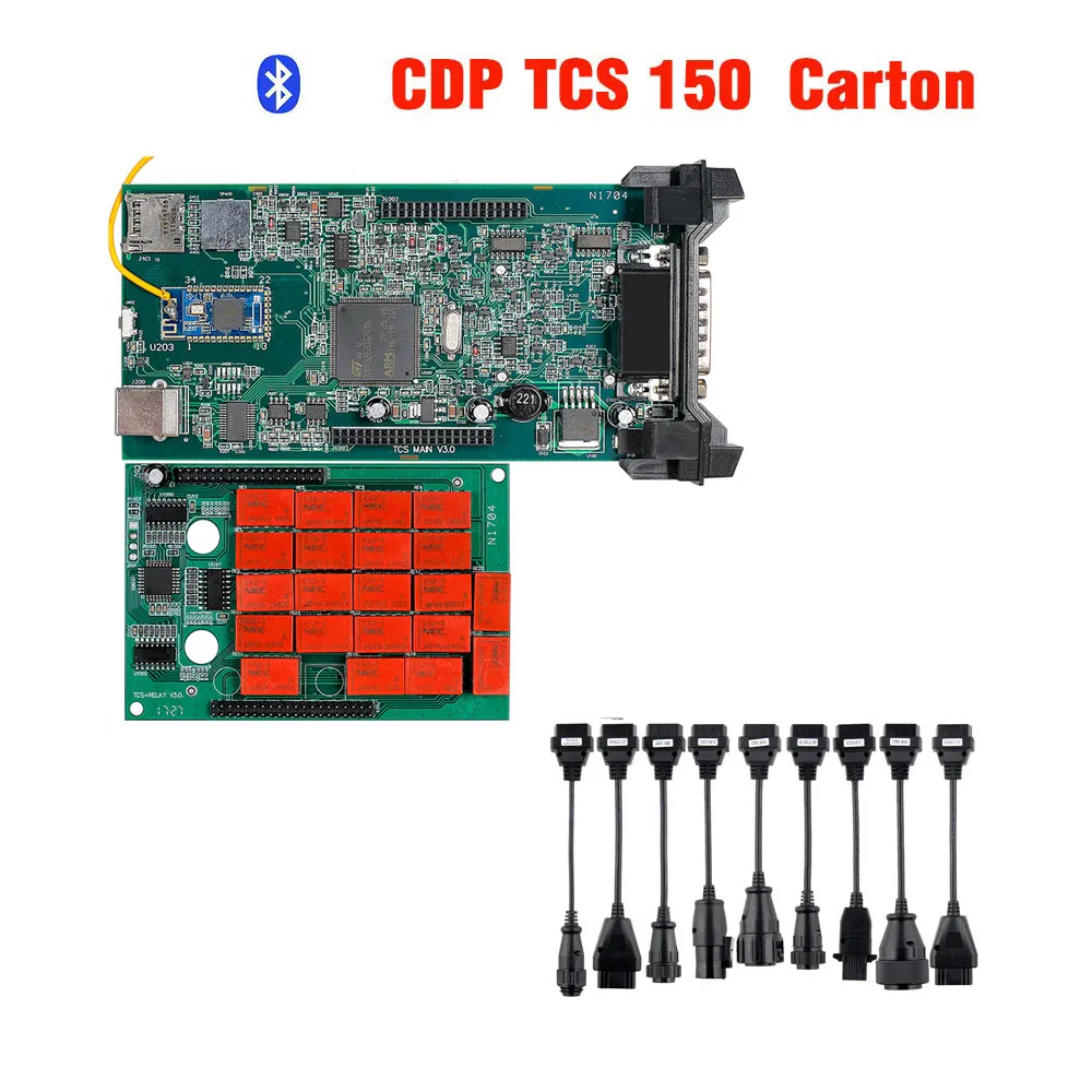 Набор грузовых адаптерных кабелей для CDP TCS PRO PLUS 8 кабелей для грузовиков tcs pro - Цвет: Type 3