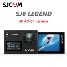 SJCAM SJ6 Легенда экшн камера Спорт DV Wi-Fi Notavek 96660 4 К 24fps Ultra HD Водонепроницаемый 2.0 Дюймов Сенсорный Экран SJ Cam Действий Камеры
