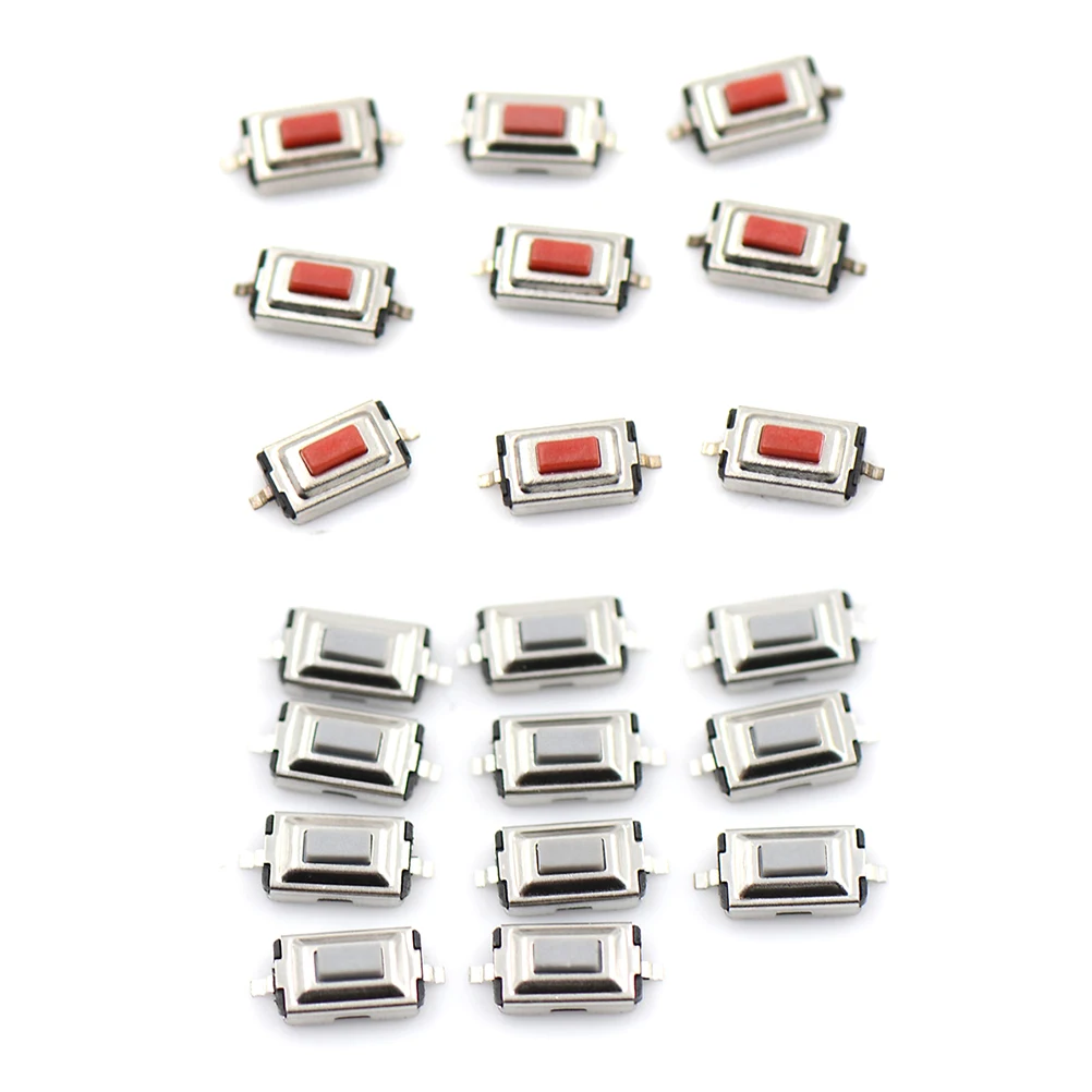 10pcs/lot 3*6*2.5 MM SMD Tactile Tact Push Button Micro Switch Momentary Two Pin Push Button Switch For MP3 MP4