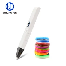 Lihuachen RP800A 3D 프린팅 펜 3D 그림 펜 아동용, 페인팅, 장난감, 붙일 수 있는 ABS / PLA 필라멘트 소재