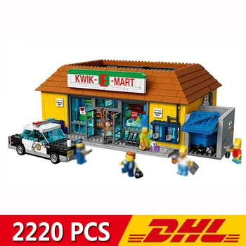 

16004 83004 2220pcs The Simpsonsed Series House Supermarket Model Building Blocks Bricks 71006 Toy Gift