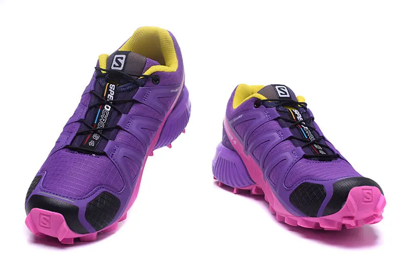 Salomon крест Скорость крест 4 CS Для женщин кроссовки для бега по пересеченной местности кроссовки Для женщин Атлетическая спортивная обувь Скорость Обувь для фехтования