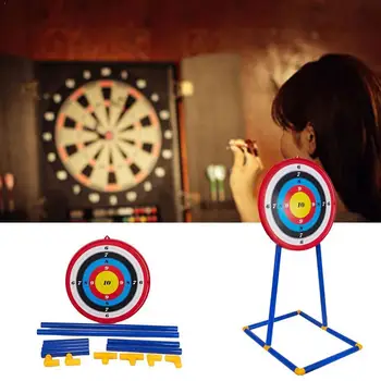 

1set Large Vertical Target Set Suction Cup Darts Bow Children's target toy H4X7