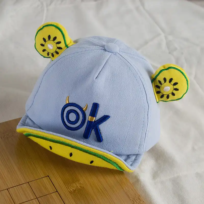 Mode Coton Bebe Chapeau Ok Lettres Enfants Fruits Casquettes De Baseball Ete Garcon Fille Soleil Chapeaux Visiere Bebe Casquettes Accessoires 6 18 Mois Aliexpress