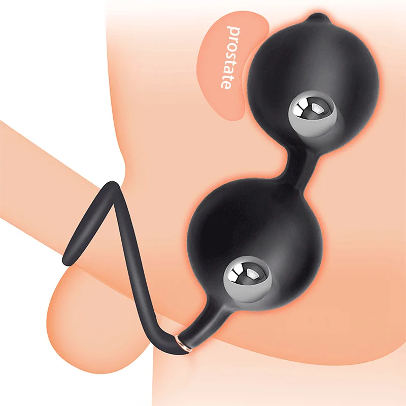 Sex Shop Huge Inflatable Anal Plug Prostate Massager Vagina Anus Expansion Beads Butt Toys For Men Woman Product | Красота и здоровье