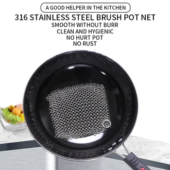 

Multi-style Cast Iron Cleaner Kitchen Rust Pot Pans Cleaning Scrubber Steel Rust Remover Scraper Brush Kit Metal Cleaning Tool