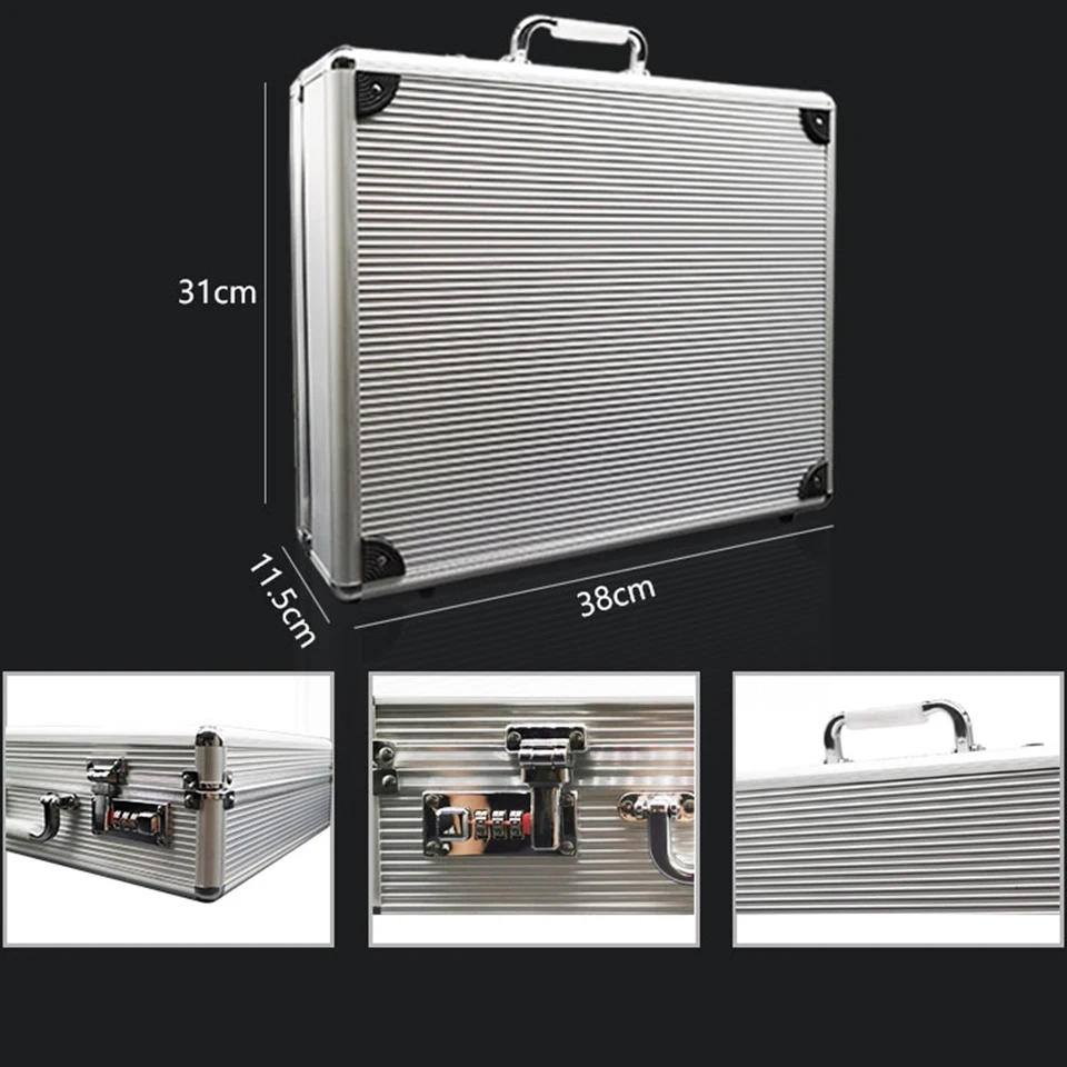 Vehicle Window Tint Tool Kit Car Glass Protective Film Wrapping Installation Set With Aluminum Case KDL-16