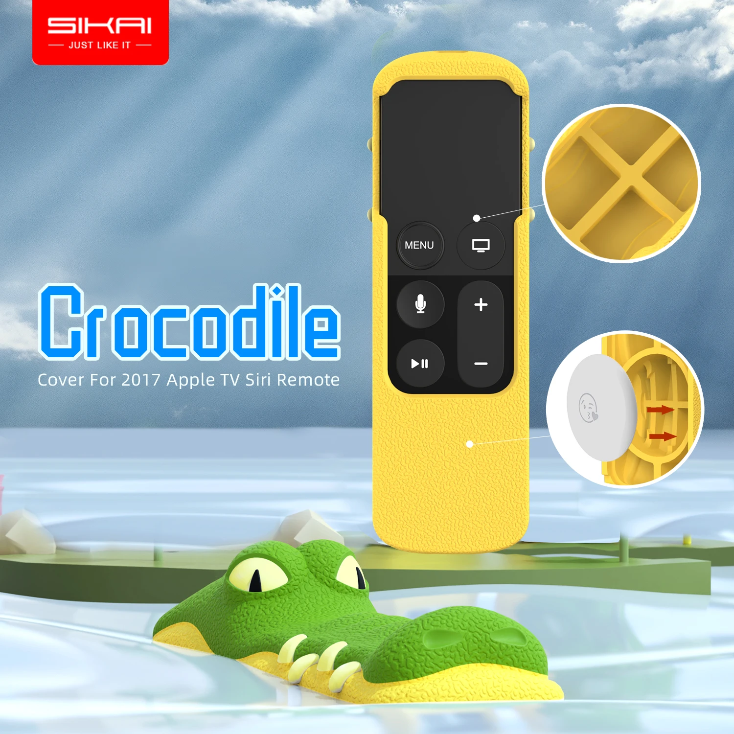 Custodia Protettiva In Silicone Per Apple Tv4 4A 4K Gen Siri Telecomando Impermeabile Antiscivolo Custodia Antipolvere Per Apple Tv 4