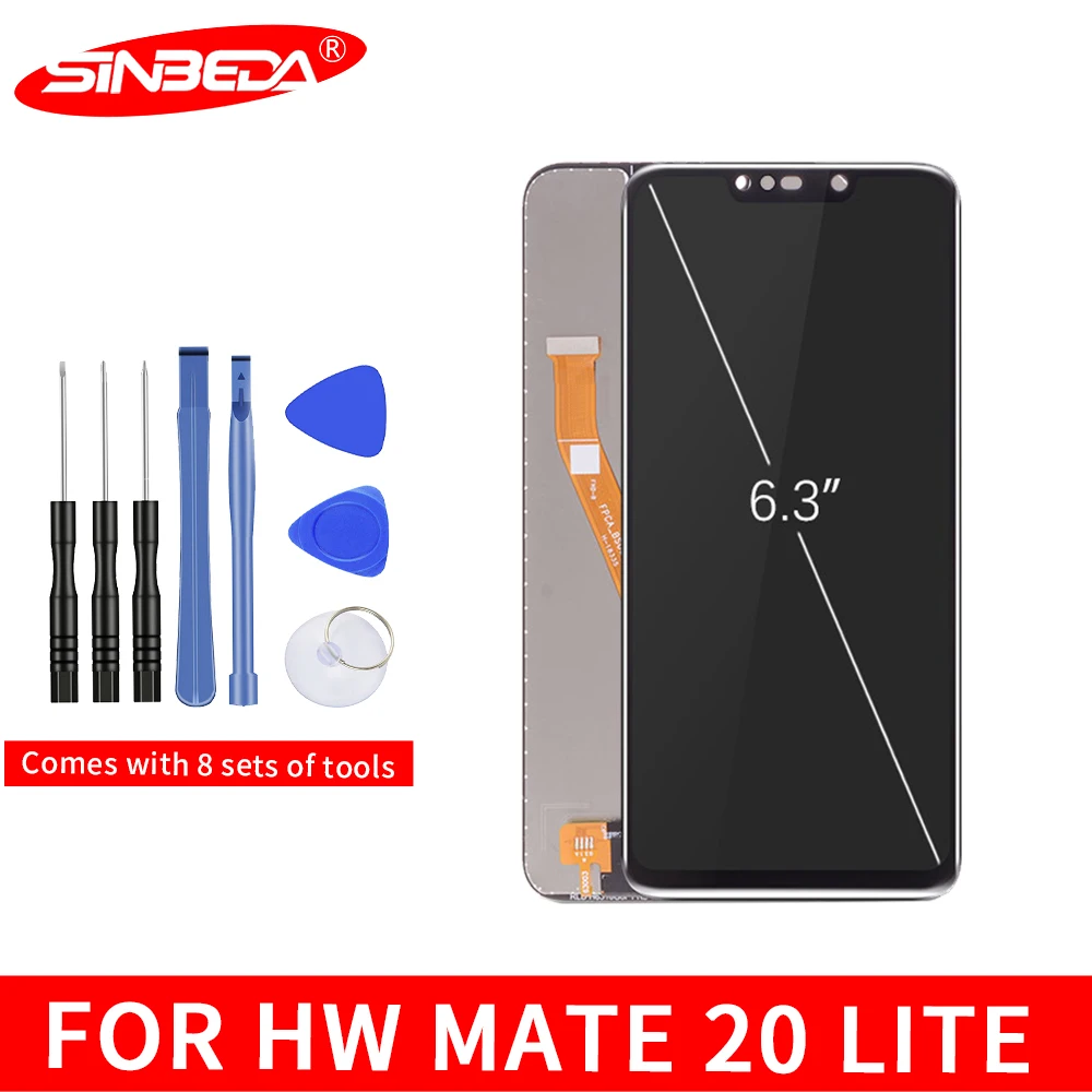 6 3 &quotSinbeda дисплей для HUAWEI Mate20 Lite LCD сенсорный экран дигитайзер Mate 20 SNE LX1 L21 L23