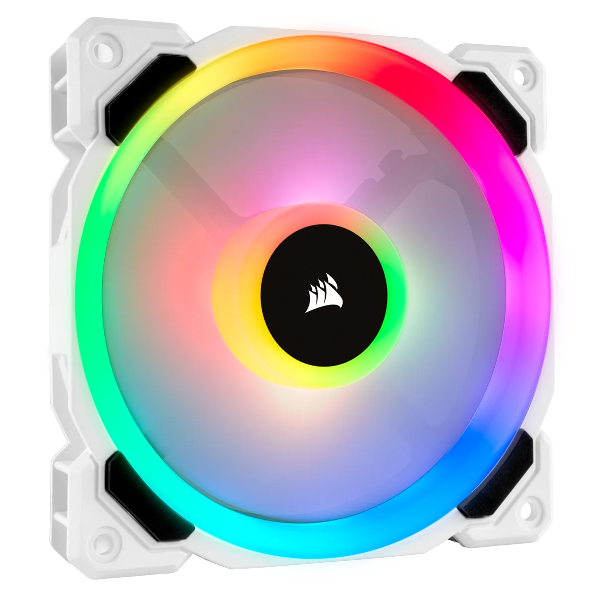 Corsair LL серии LL120 LL140 RGB двойной светильник петля светодиодный PWM один вентилятор