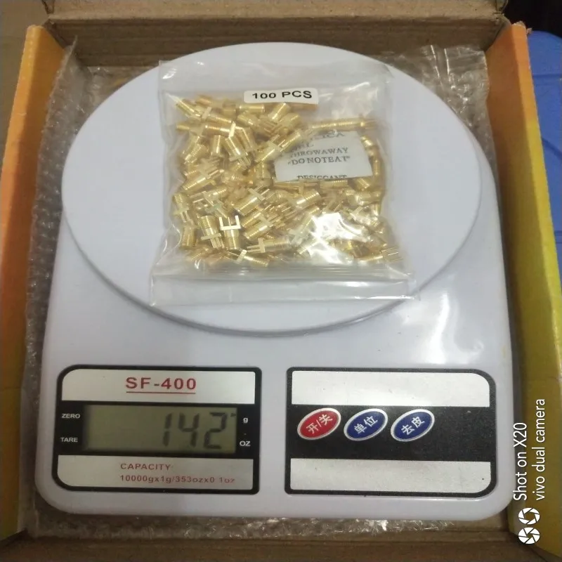 SMA Female Jack Solder Edge connector (19)