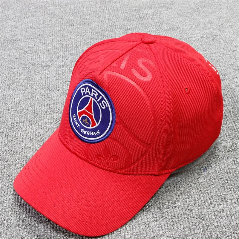 

Unisex 2019 Paris Saint-Germain Soccer/Football Club FC Sun Cool Hat Gold Embroidery Adjustable Baseball Caps