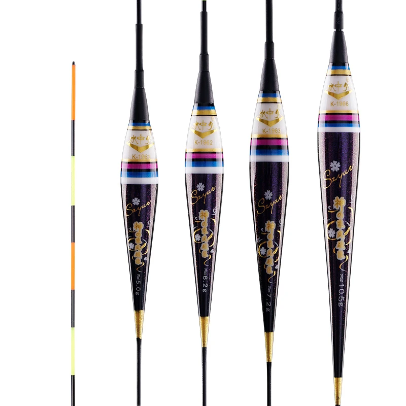 

2021 Big Loading Lead Weight Fishing Floats Fresh Water Luminous Buoy Shallow Water Nano Bobber Crucian Carp Fishing Accessories