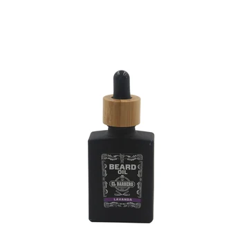 

Recycled black matte 30ml glass bamboo bottle rectangle 30ml frosted glass dropper perfume bottle bamboo dropper e-liquid 1oz