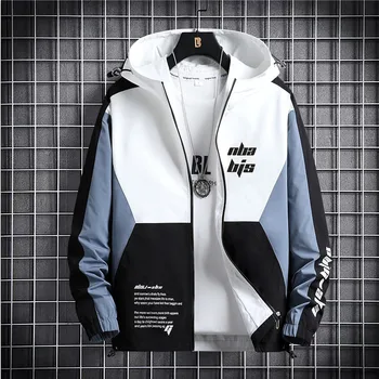 

Bomber Hiphop Sport Fashion Jacket Men Casual Autumn Motorcycle Korean Style Men Jacket Streetwear Ropa Hombre Clothing BW50JK