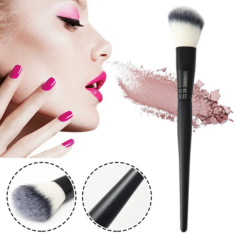 

Professional Liquid Foundation Brush Face BB Cream Base Stippling Blending Makeup Brushes Nose Contouring Cosmetics Beauty Tool