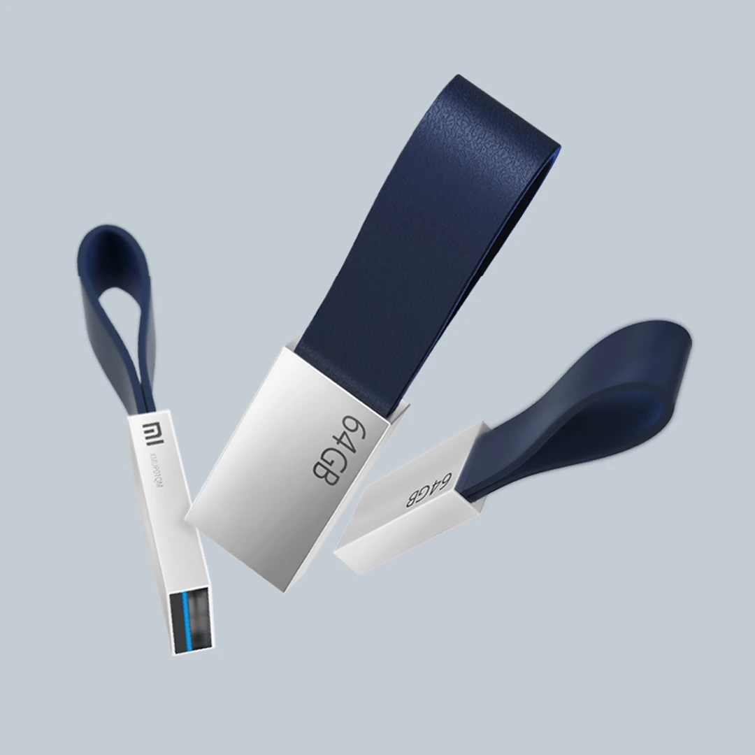 Pаспродажа Оригинальный Xiaomi Mijia U диск 64 Гб font b USB b font 3,0 высокоскоростной Трансмиссия металлический корпус Компактный размер переносной ремешок дизайн