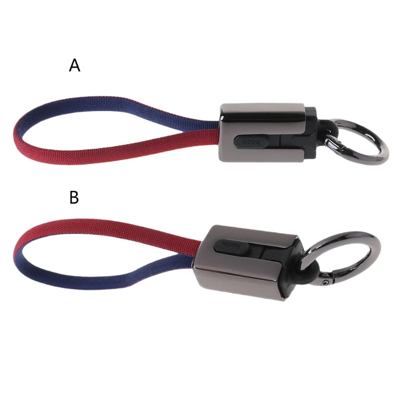 Портативный дизайн ключа Micro usb type-C кабель для зарядки 2.4A кабель для передачи данных и зарядки