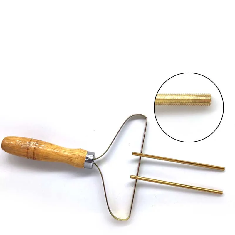 Wooden Cashmere Sweater Wool Fabric Manual Trimmer Clothes And Lever Fur Trimmer Hair Razor Portable Pilling Clothes Care
