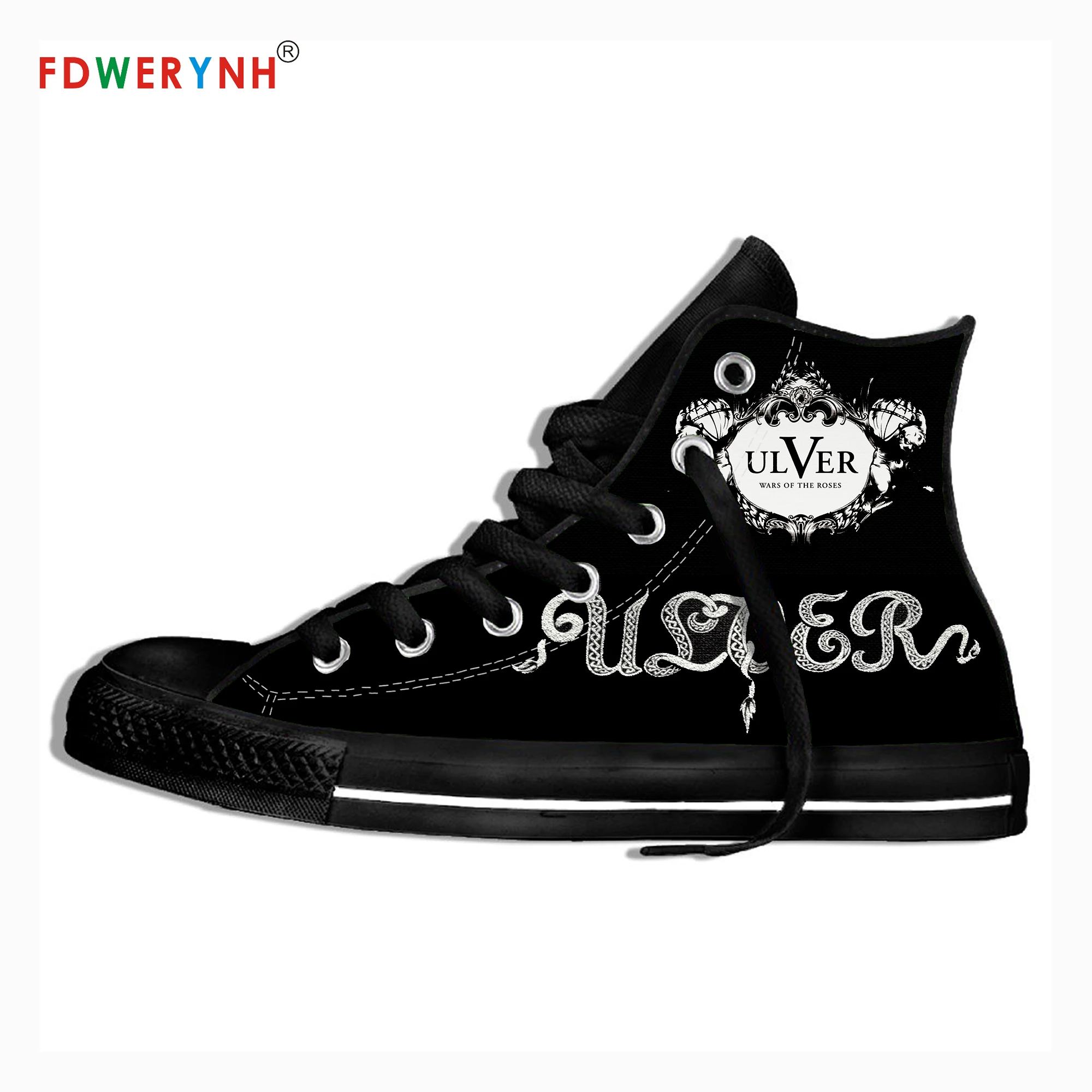 

Men's Casual Shoes Ulver Band Most Influential Metal Bands of All Time 3D Pattern Logo Men Shoes