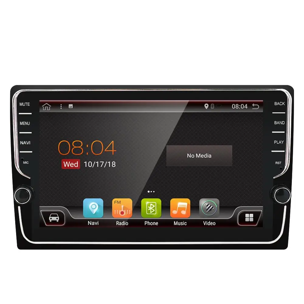 9" Android 9.0 Octa core PX6 Car Radio For Universal Big screen with button 4+32GB Multimedia Player 8 Core Audio 4+64G Stereo |