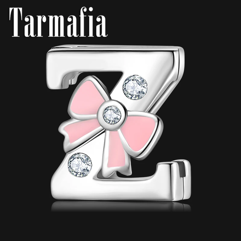 

Fit Original Silver 925 Reflexions Charm Bracelets 925 Sterling Silver Letter Z Clip Beads Women Accessories Jewelry Making 2019
