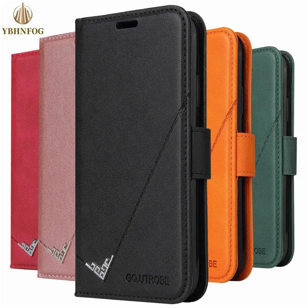 Leder Flip Fall Für Huawei P Smart 2021 P20 P30 P40 Lite E Y5P Y7P Y8P 2020 Y6 Pro 2019 ehre 8A 9C 10 Lite Brieftasche Ständer Abdeckung
