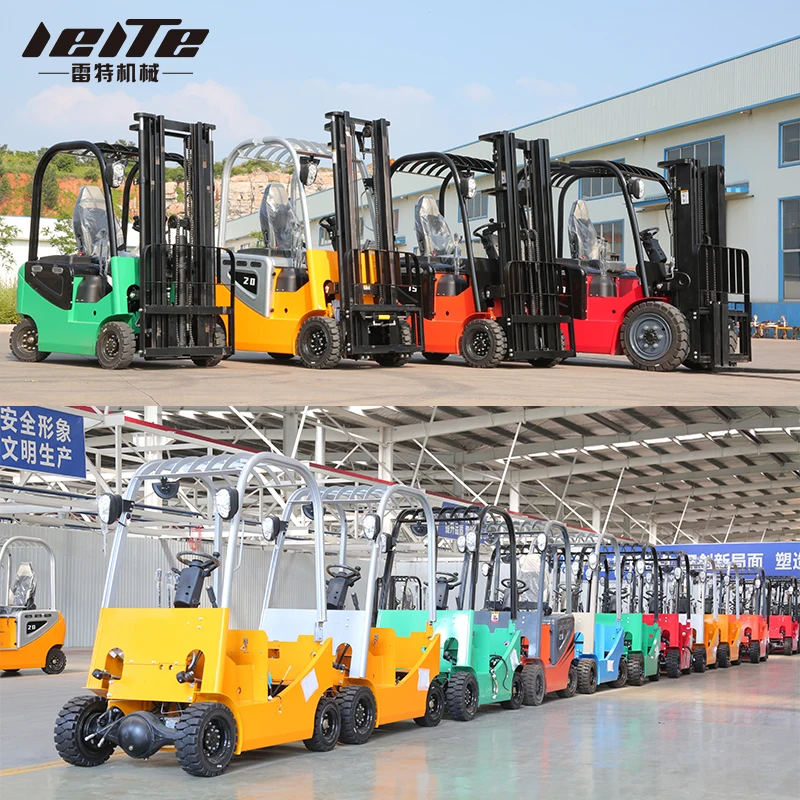 customized Electric Forklift 2 Ton 2.5 Ton Factory Price 3 Ton 4 Wheel Small Warehouse Forklift Cheap Electric Forklift 4 Ton 5
