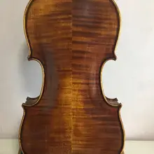 Мастер 4/4 скрипка Европейская задняя Дека из огненного клена ручной работы скрипка