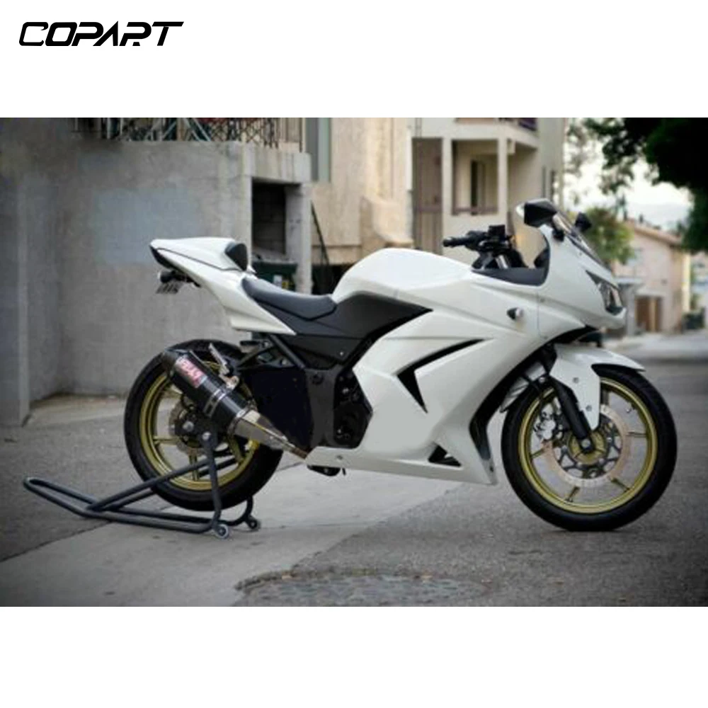 Motorcycle Complete Fairing Panel Kit For Kawasaki Ninja 250R 250 R EX250 EX 250 2008 2009 2010 2011 2012 Pearl White Motorcycle Complete Fairing Panel Kit For Kawasaki Ninja 250R 250 R EX250 EX 250 2008 2009 2010 2011 2012 Pearl White